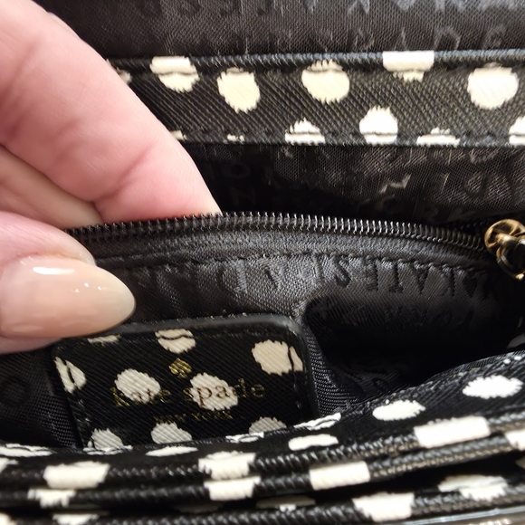 Kate Spade Polka Dot Crossbody Bag NWOT - Picture 6 of 9